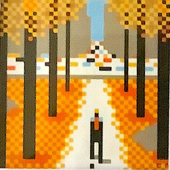 The New Yorker framed  full magazine + cover: Oct 18, 2021, "Walk in the Park" - Picture 2 of 3